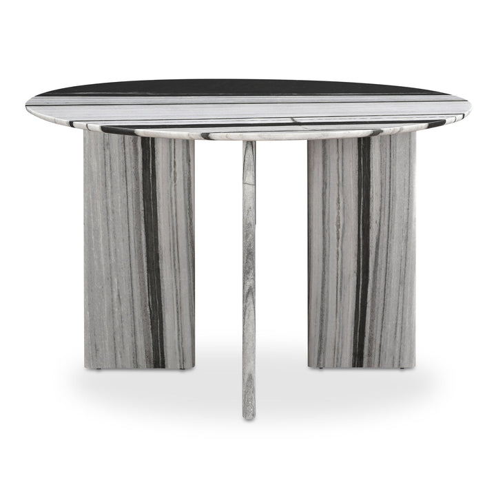 CELIA 48IN ROUND MARBLE DINING TABLE