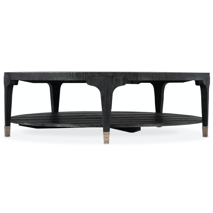 CHAPMAN SHOU SUGI BAN ROUND COFFEE TABLE