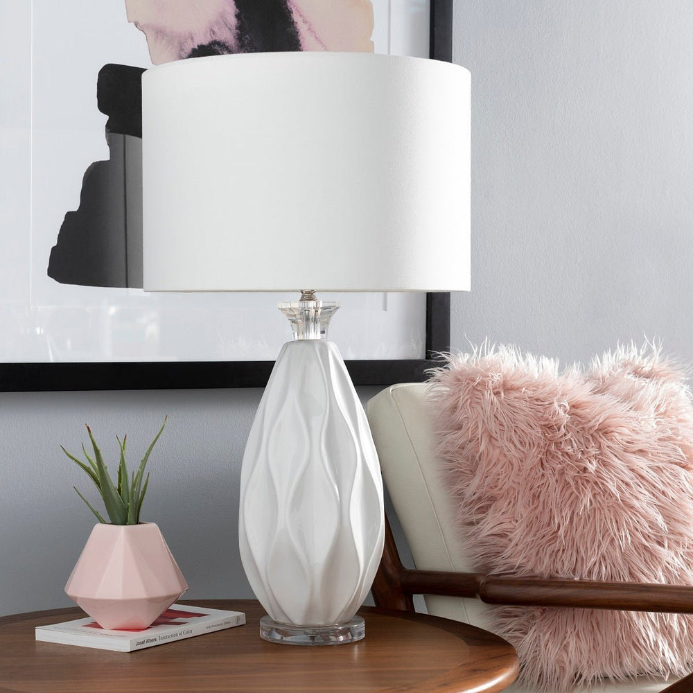 CHARLOTTE LAMP: WHITE