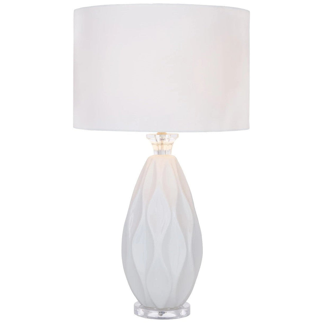 CHARLOTTE LAMP: WHITE