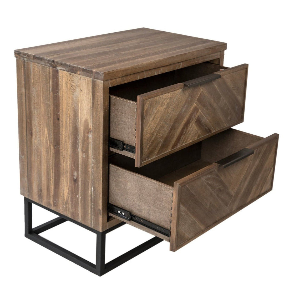 CHEVY ACACIA WOOD NIGHTSTAND