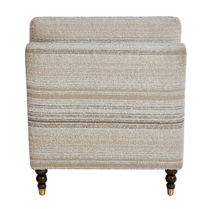 CHILTON BOUCLE STRIPED SLIPPER CHAIR