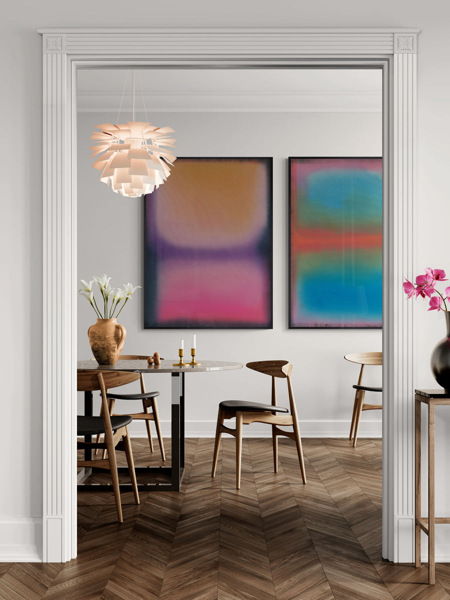 "CHROMATIC DIFFUSION I" METAL ART