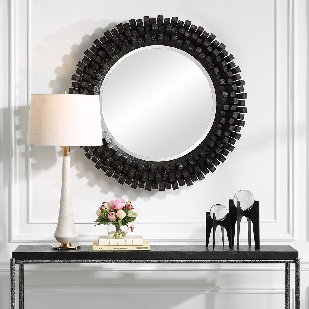 CIRCLE OF PIERS 42"ROUND MIRROR