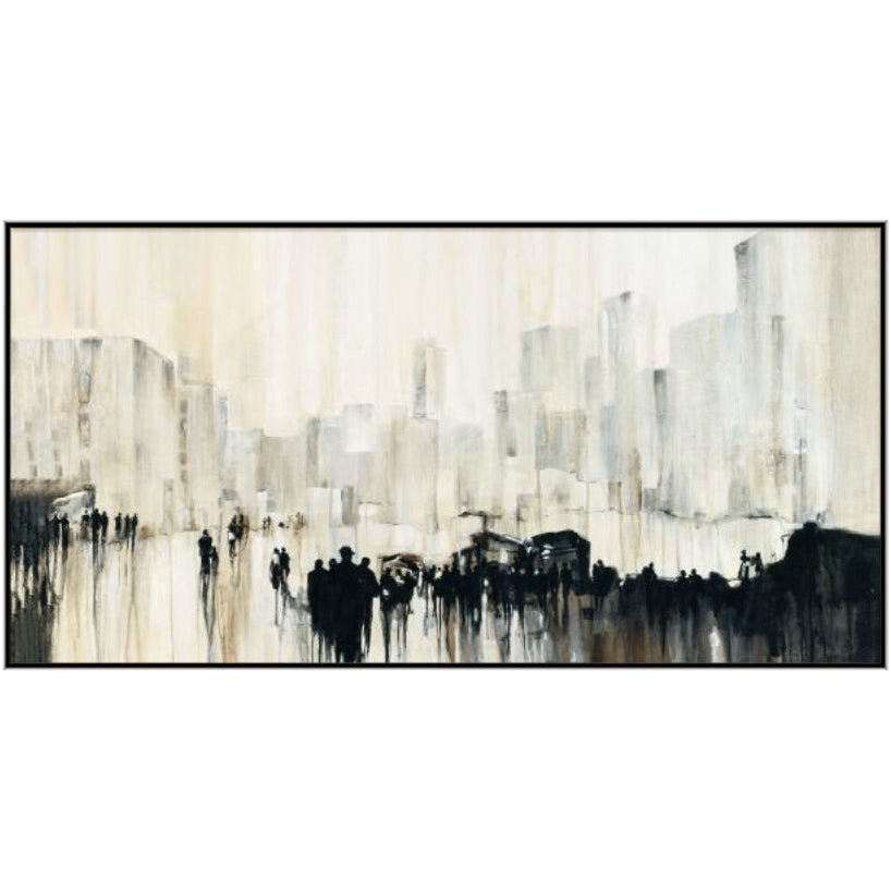 "CITY SHADOWS" CANVAS ART