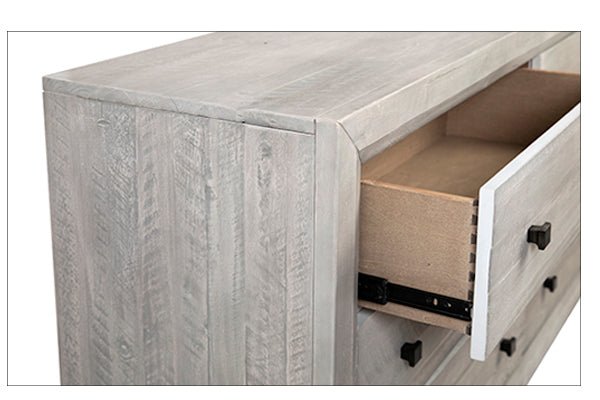 CLANCY RUSTIC GREY WASH DRESSER