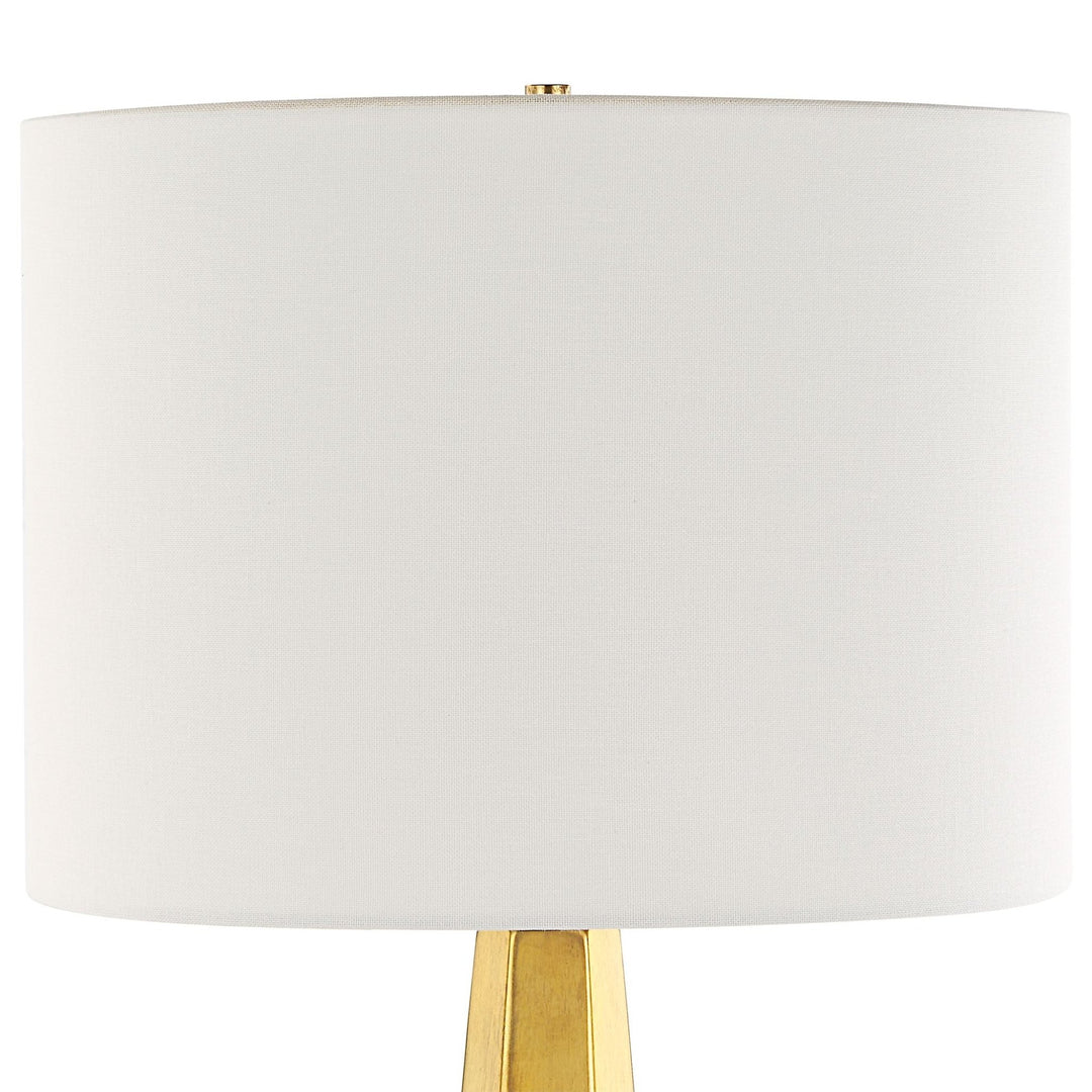 CLARA GOLD CERAMIC TABLE LAMP