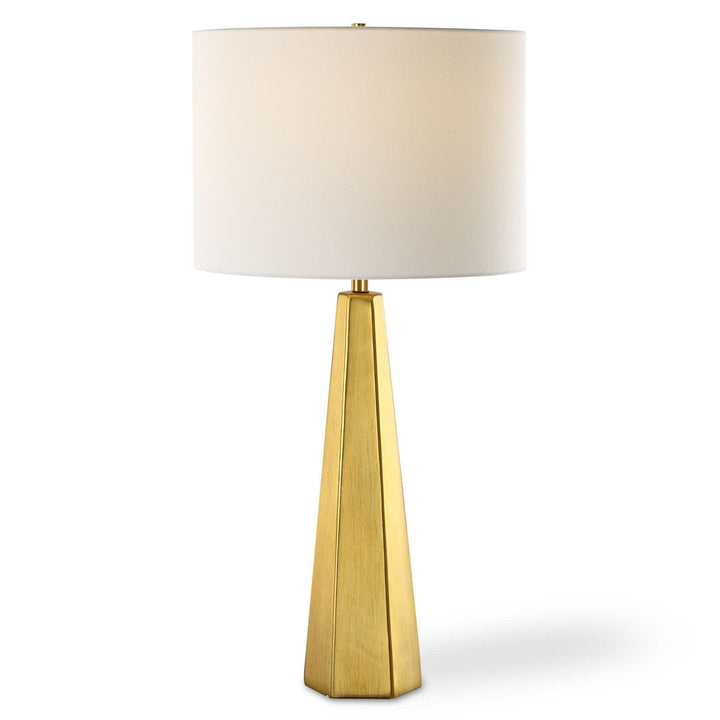 CLARA GOLD CERAMIC TABLE LAMP