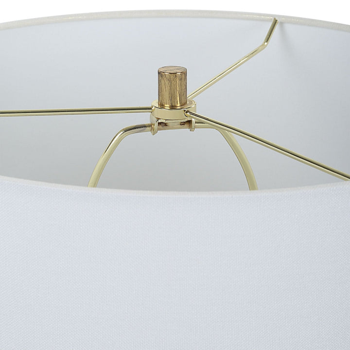 CLARA GOLD CERAMIC TABLE LAMP