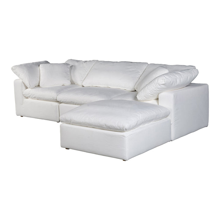 CLAY MODULAR SECTIONAL: CREAM WHITE