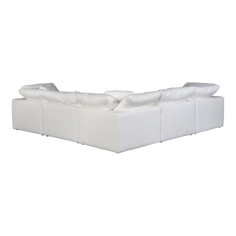 CLAY MODULAR SECTIONAL: CREAM WHITE