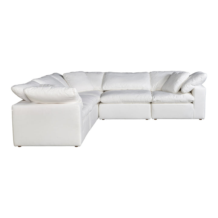 CLAY MODULAR SECTIONAL: CREAM WHITE