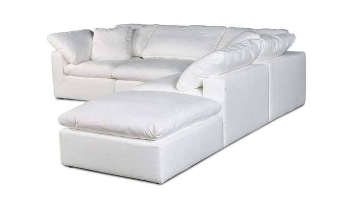 CLAY MODULAR SECTIONAL: CREAM WHITE