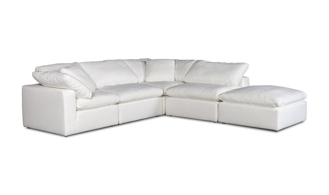 CLAY MODULAR SECTIONAL: CREAM WHITE