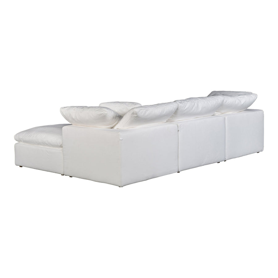 CLAY MODULAR SECTIONAL: CREAM WHITE