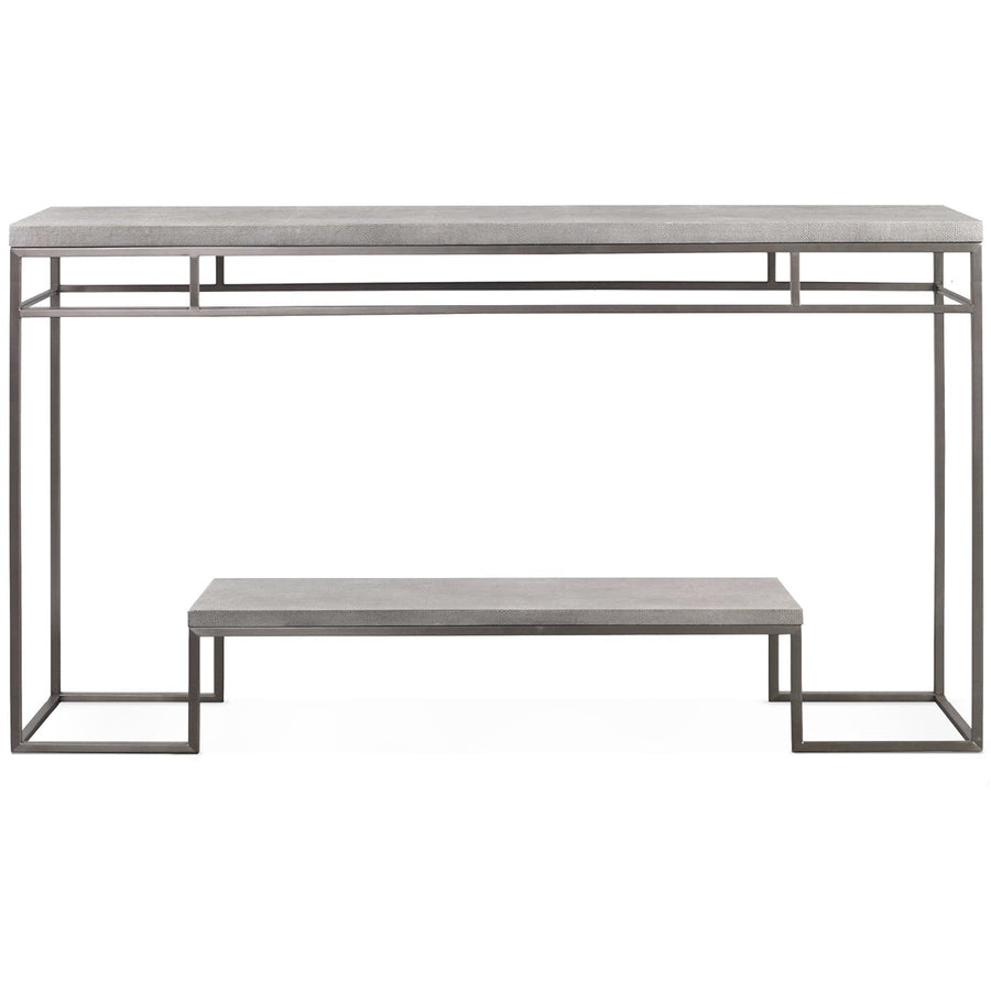 CLEA FAUX SHAGREEN CONSOLE TABLE