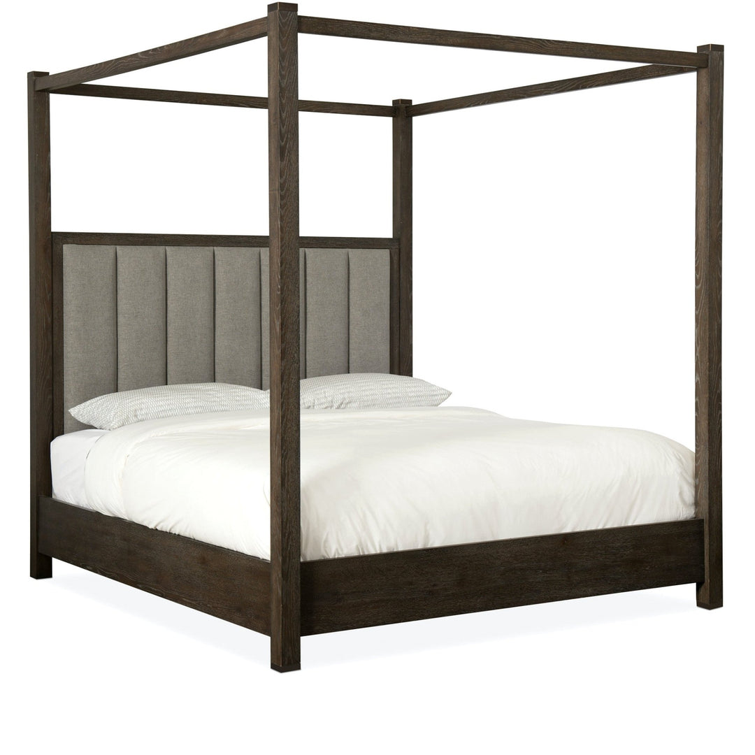 CLEARY CEMENT CANOPY KING BED