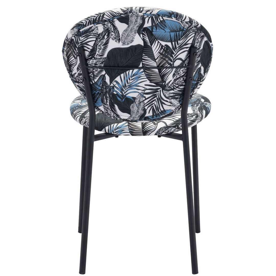 CLYDE PALM PRINT DINING CHAIR | SET OF 2