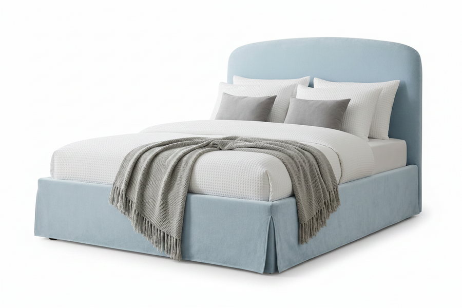 JOAN SLIPCOVERED STORAGE BED