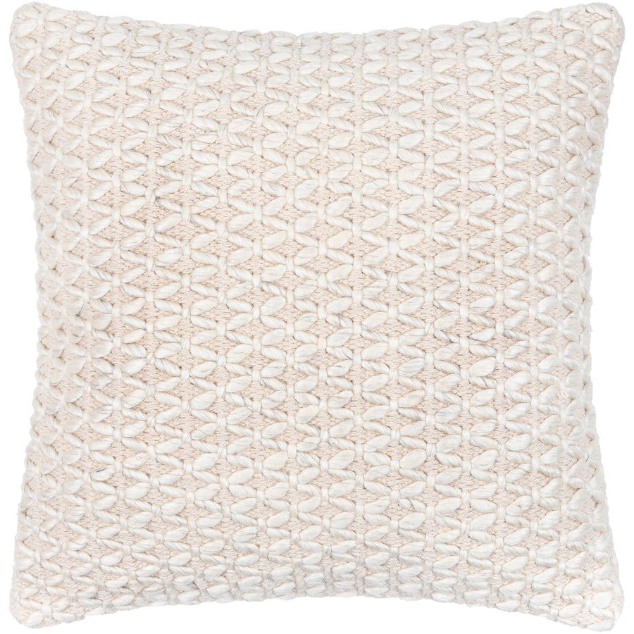 COCONUT CREAM ACCENT PILLOW