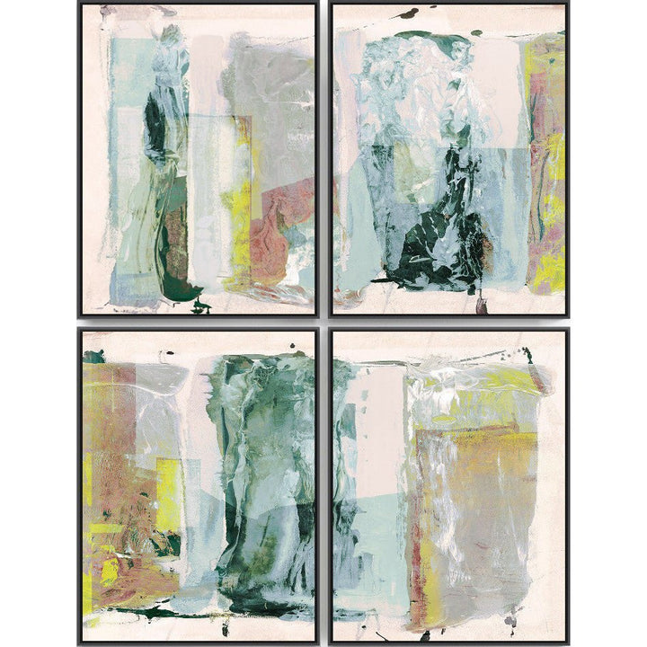 "COLOR MY LIFE" CANVAS ART | SET OF 4