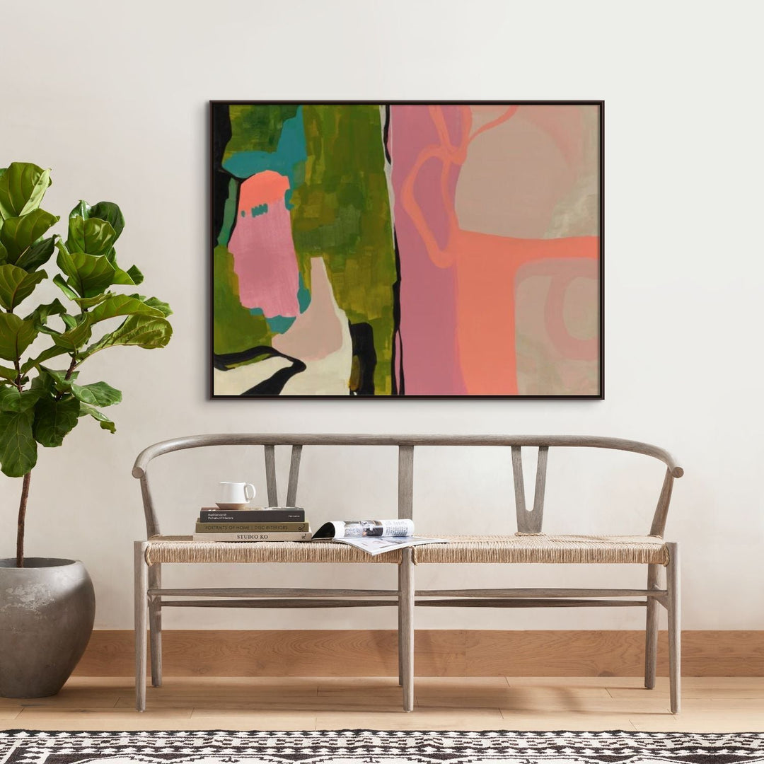 COLORS OF LOVE CANVAS ART