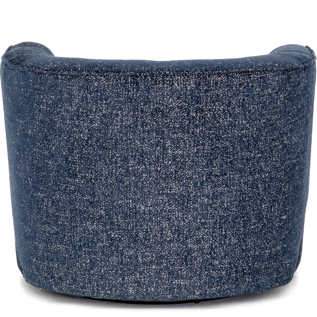 COMAL AZURE CHENILLE SWIVEL CHAIR