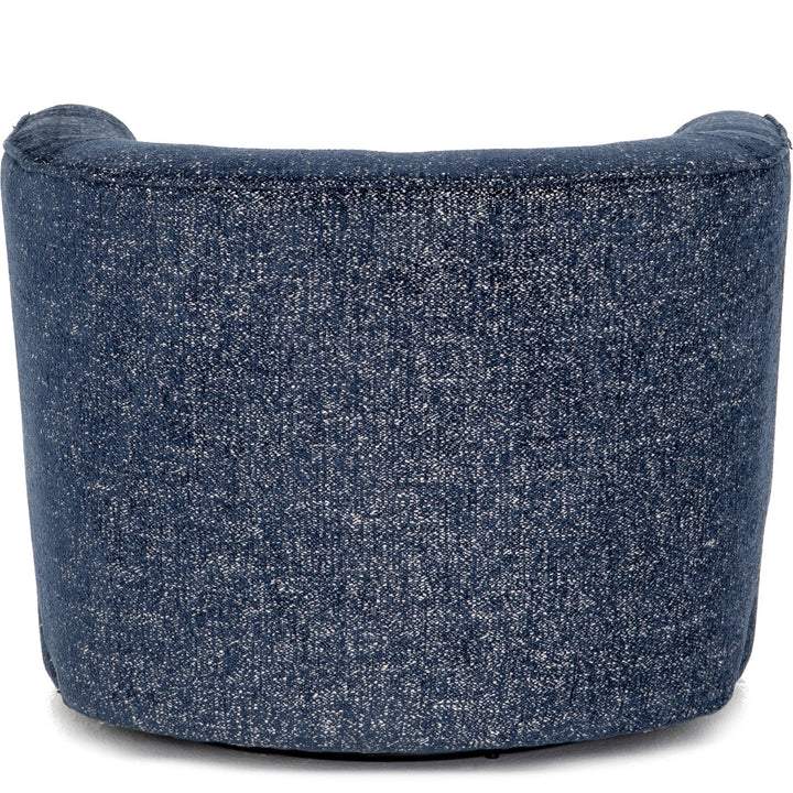 COMAL AZURE CHENILLE SWIVEL CHAIR