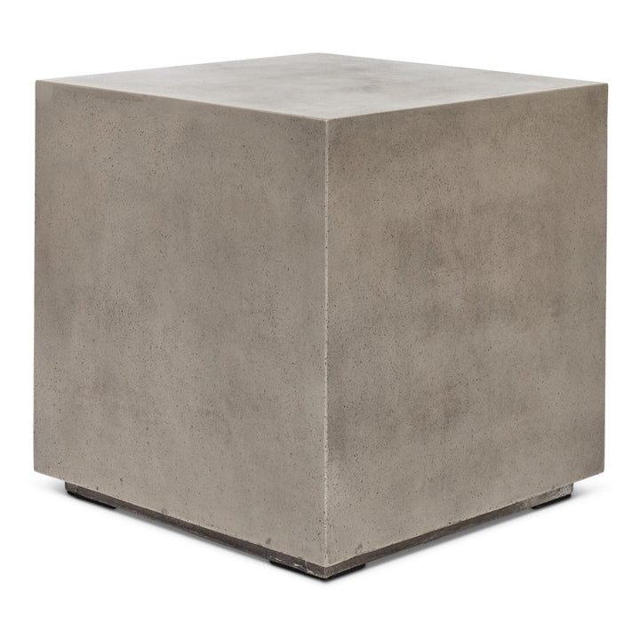 CONCRETE BLOCK END TABLE