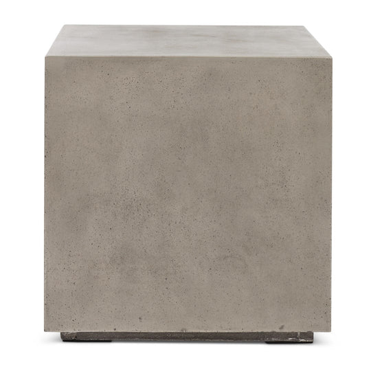 CONCRETE BLOCK END TABLE