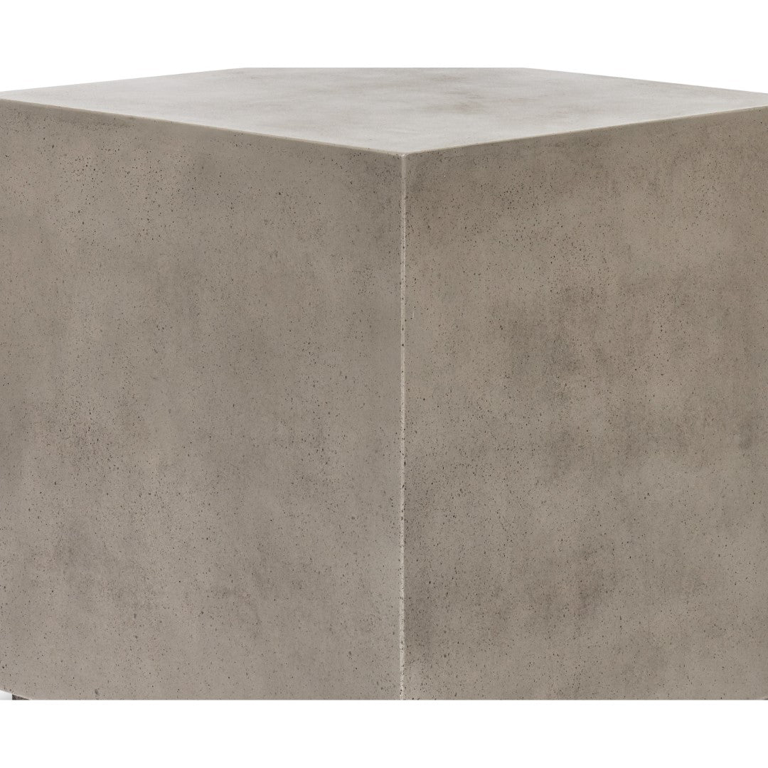 CONCRETE BLOCK END TABLE