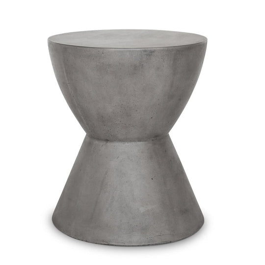 CONCRETE HOURGLASS STOOL