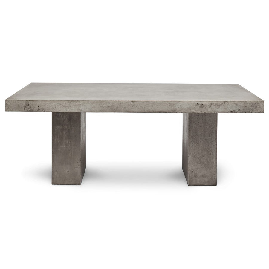 CONCRETE SLAB DINING TABLE