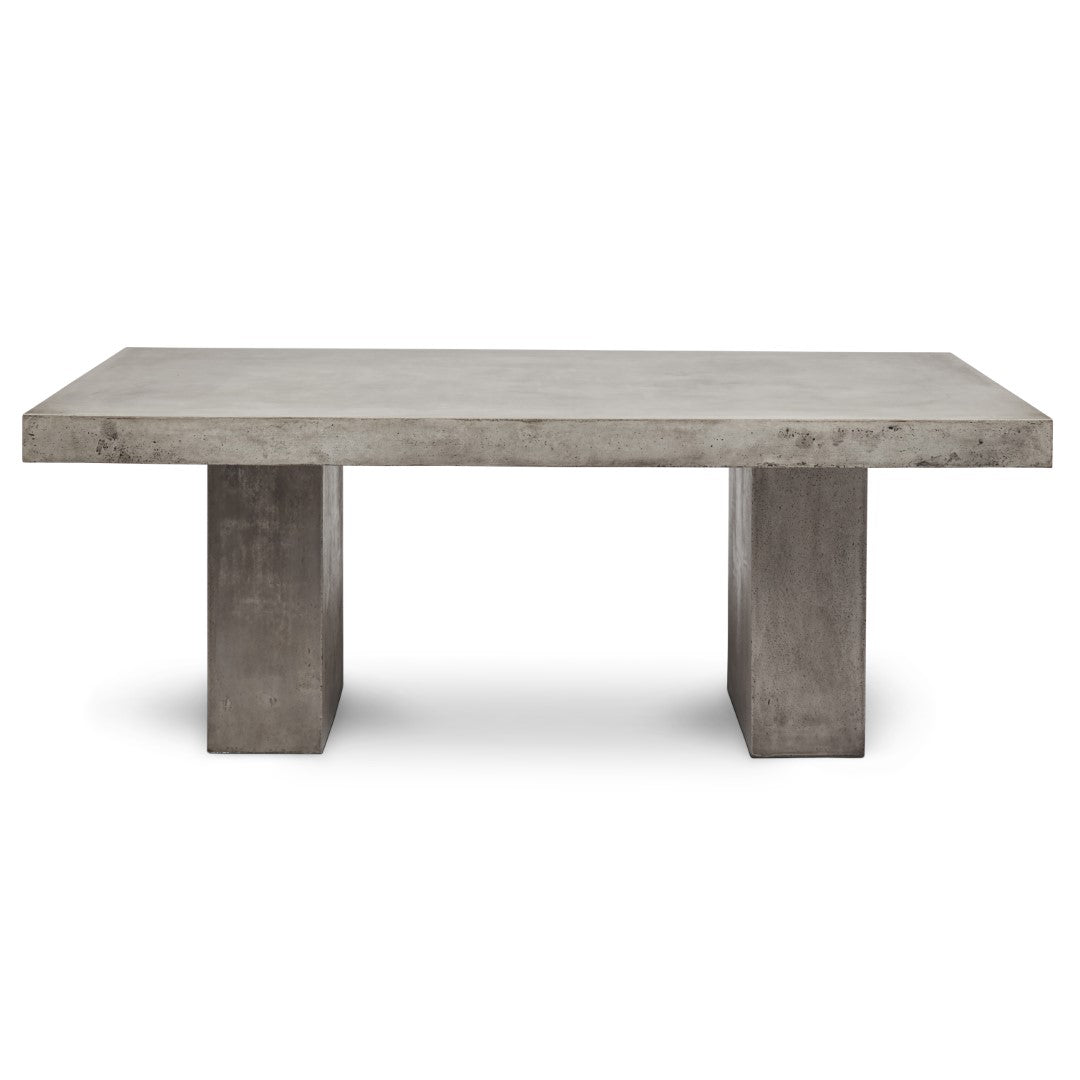 CONCRETE SLAB DINING TABLE