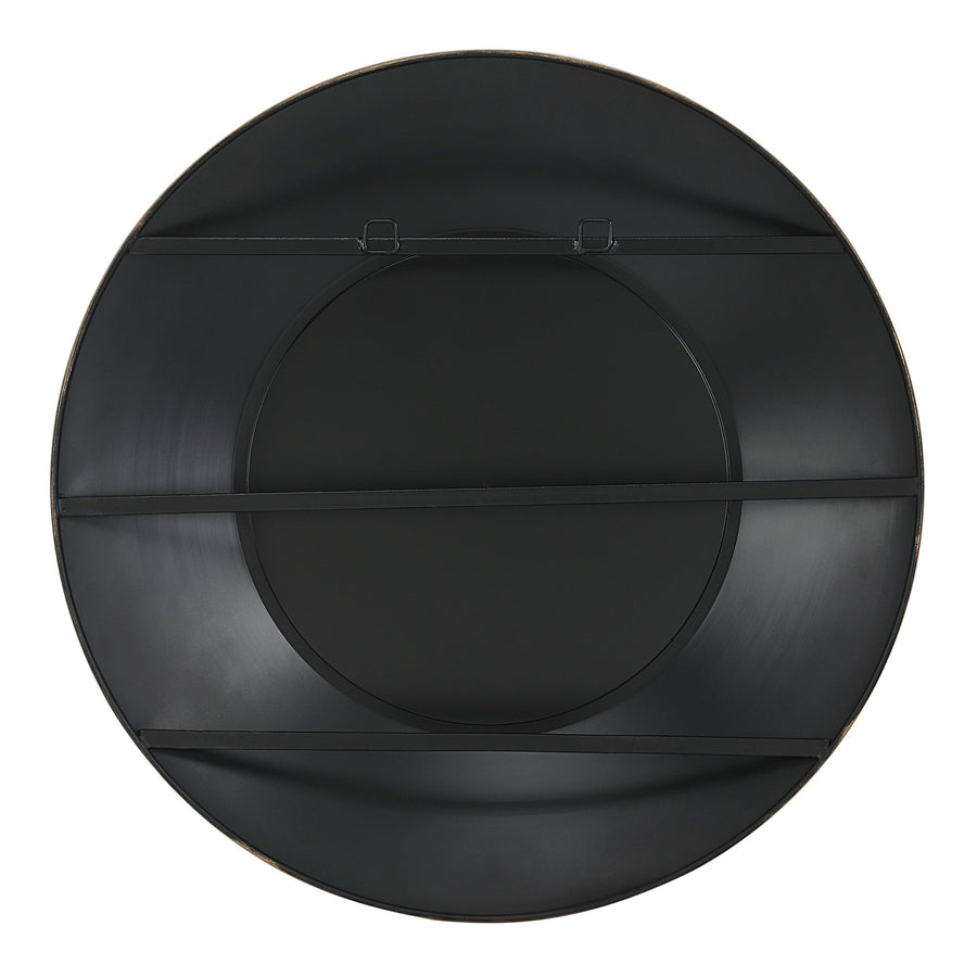 CONTESSA GOLD ROUND MIRROR