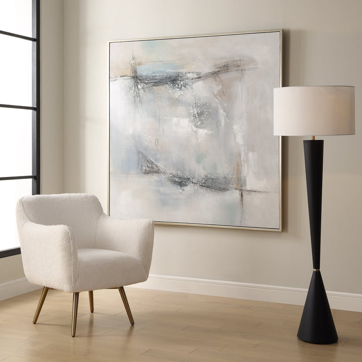 "CONTORT" HAND PAINTED ABSTRACT CANVAS ART