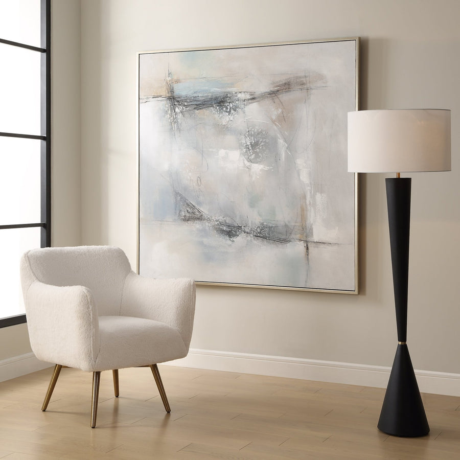 "CONTORT" HAND PAINTED ABSTRACT CANVAS ART