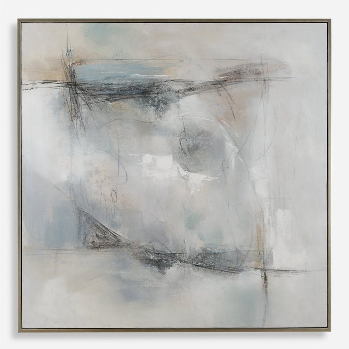 "CONTORT" HAND PAINTED ABSTRACT CANVAS ART