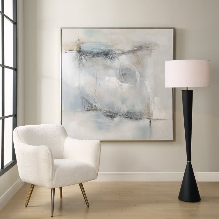"CONTORT" HAND PAINTED ABSTRACT CANVAS ART