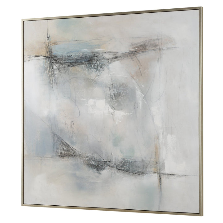 "CONTORT" HAND PAINTED ABSTRACT CANVAS ART