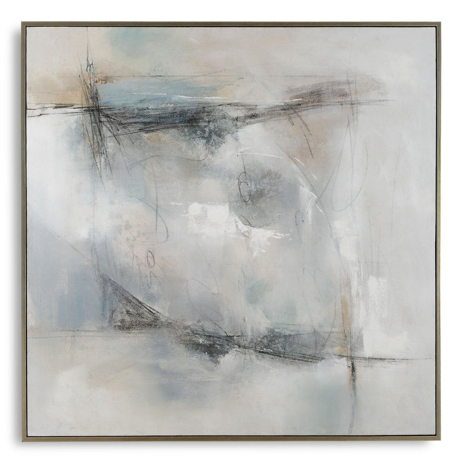 "CONTORT" HAND PAINTED ABSTRACT CANVAS ART