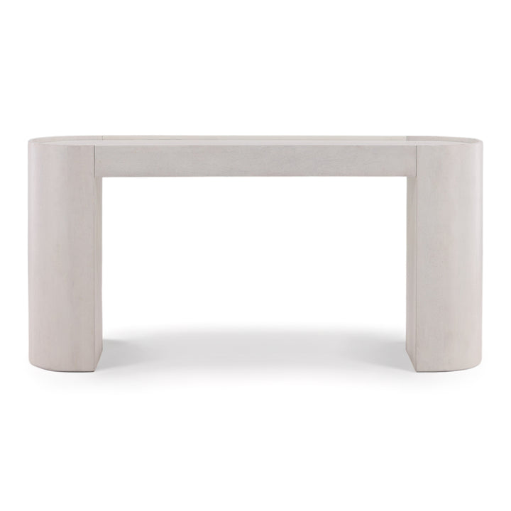 CORI ANTIQUE WHITE WASH CONSOLE TABLE