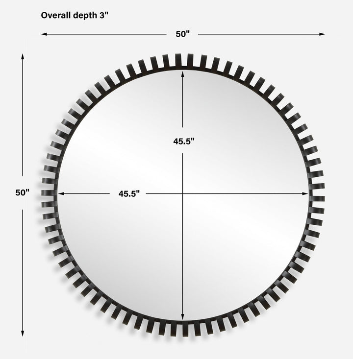 CORONA MODERN ROUND MIRROR