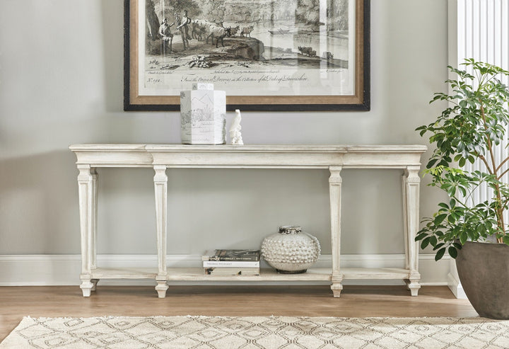 COZETTE CONSOLE: ANTIQUE WHITE