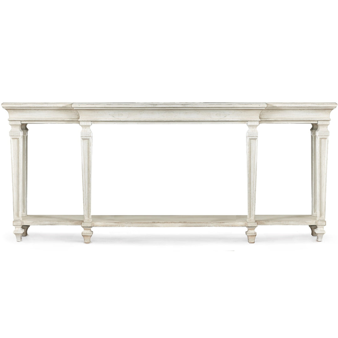 COZETTE CONSOLE: ANTIQUE WHITE