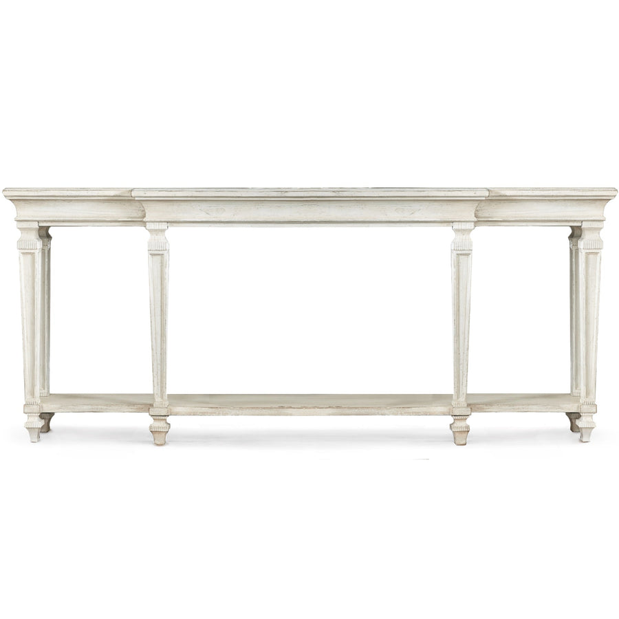 COZETTE CONSOLE: ANTIQUE WHITE