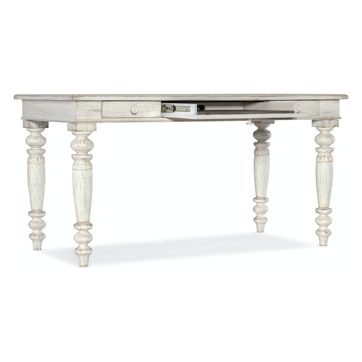 COZETTE WRITING DESK: ANTIQUE WHITE