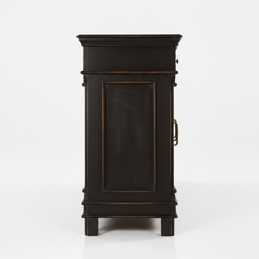 CRESSIDA 70" ANTIQUE BLACK SIDEBOARD