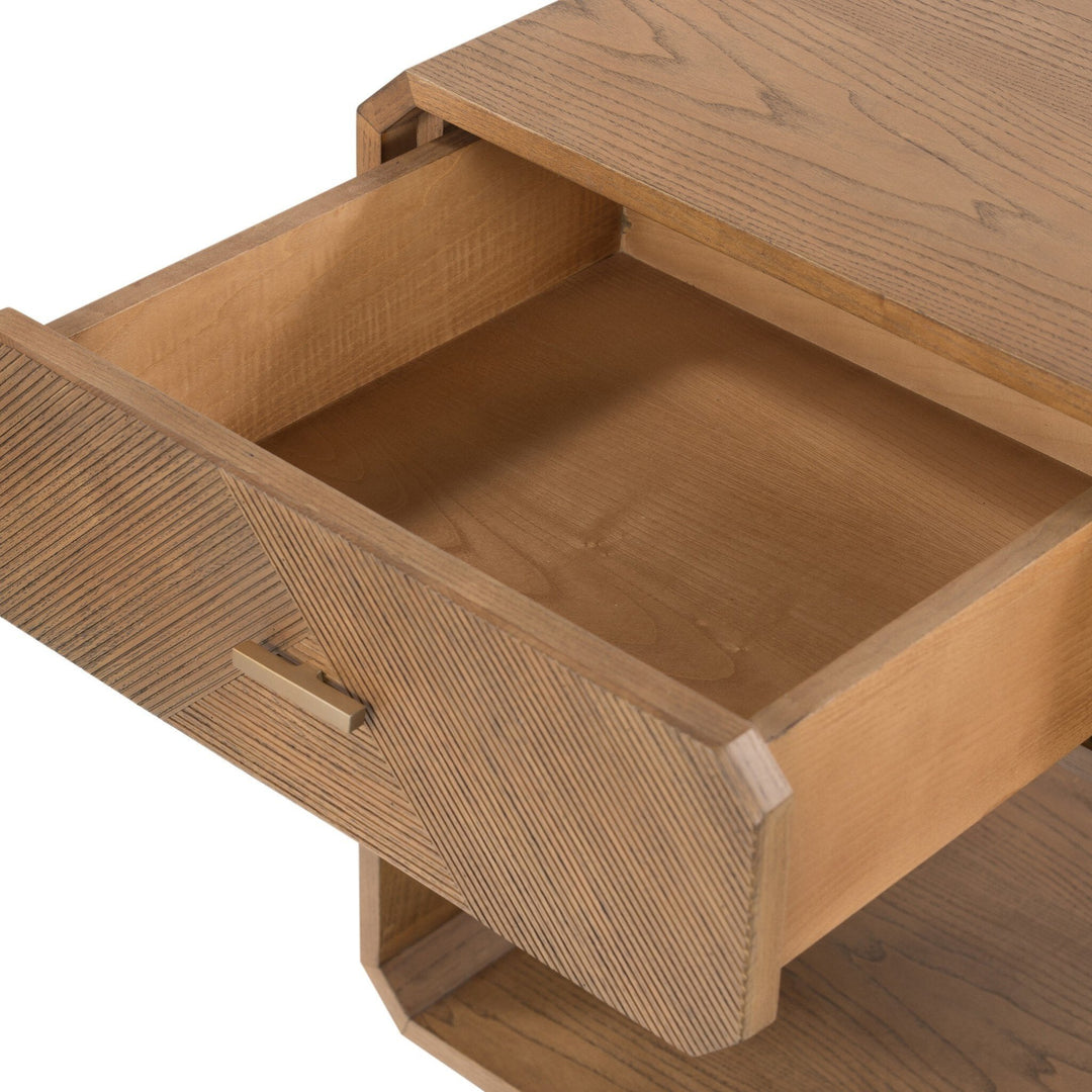 CREW NIGHTSTAND: NATURAL ASH