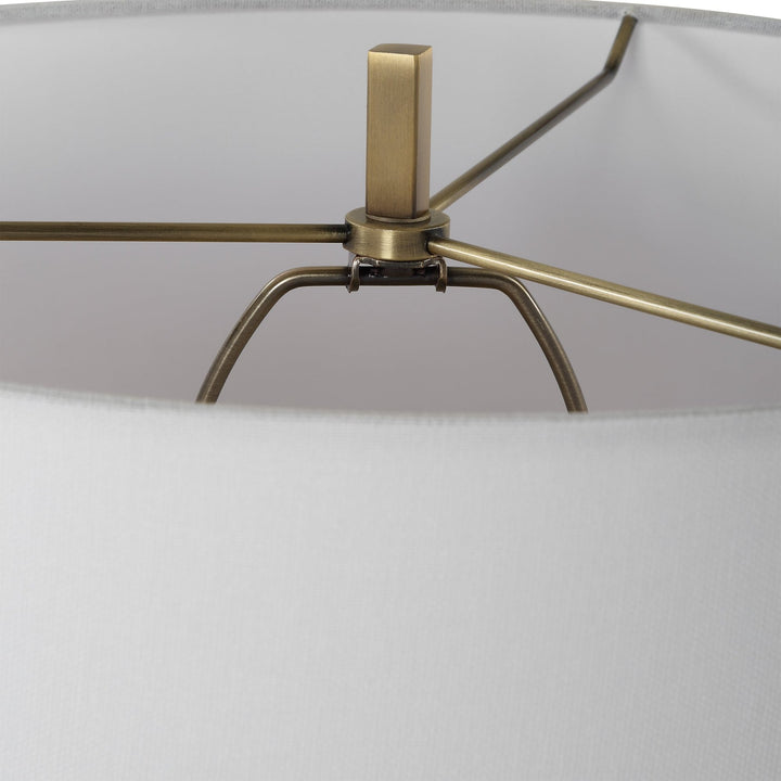 CROSSROADS BRASS TABLE LAMP